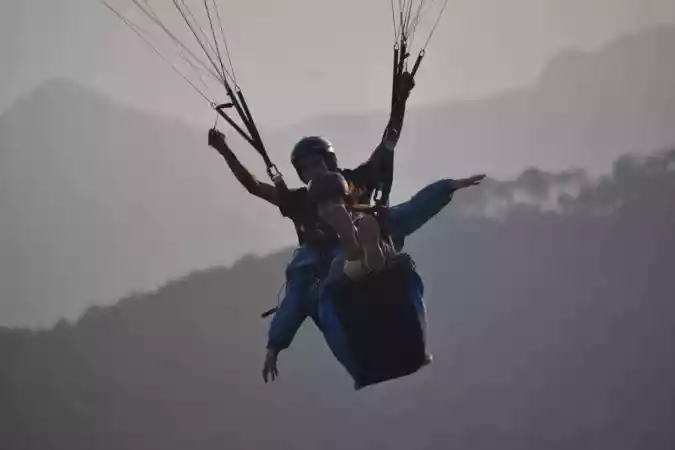 Paragliding in Shivpuri, Rishikesh