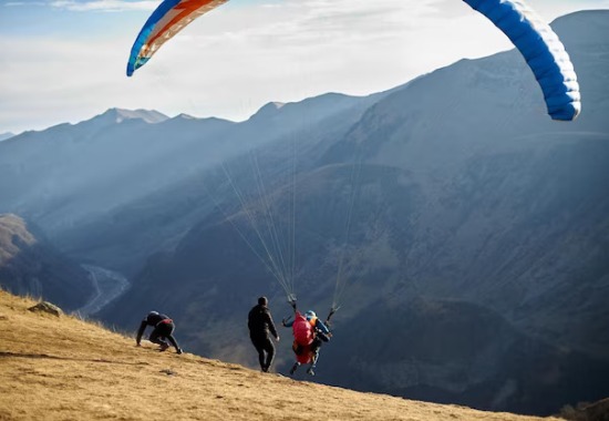 Paragliding in Shivpuri, Rishikesh