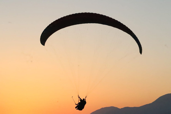 Paragliding in Shivpuri, Rishikesh