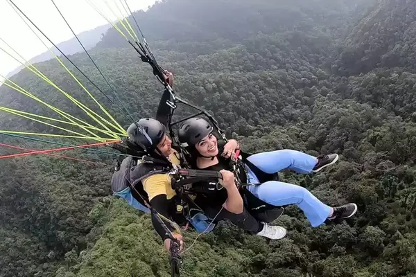 Paragliding in Shivpuri, Rishikesh