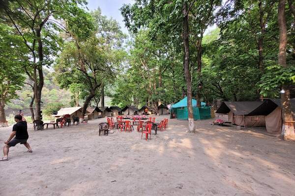 Riverside Camp in Shivpuri