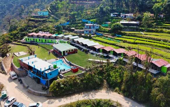 Beautiful Hill View Camps in Rishikesh